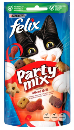 Felix Party MIX Mixed Grill 60g przysmak dla kota