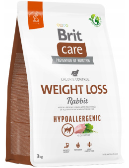 Brit Care Hypoallergenic Weight Loss Rabbit 3kg