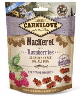 Carnilove Crunchy Mackerel & Raspberries 200g