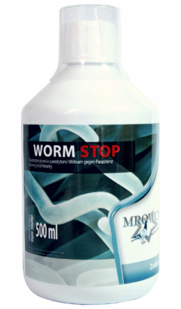 Mrowca Worm Stop 500ml - przeciw robakom u gołębi