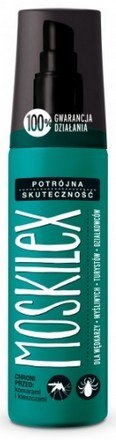 DermaPharm Moskilex 90ml - dla ludzi przeciw kleszczom, komarom i meszkom