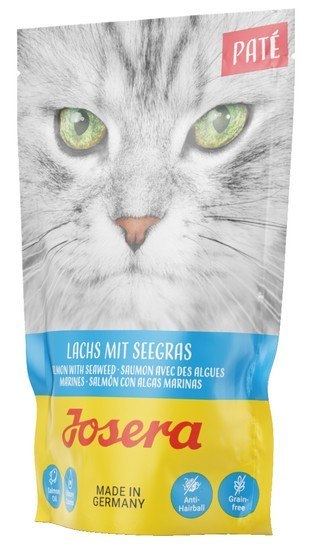 Josera Pasztet Łosoś & trawa morska saszetka 80g Josera Pasztet Łosoś & trawa morska saszetka 80g