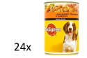 PEDIGREE KURCZAK MARCHEW W GALARECIE 400G x24SZT.