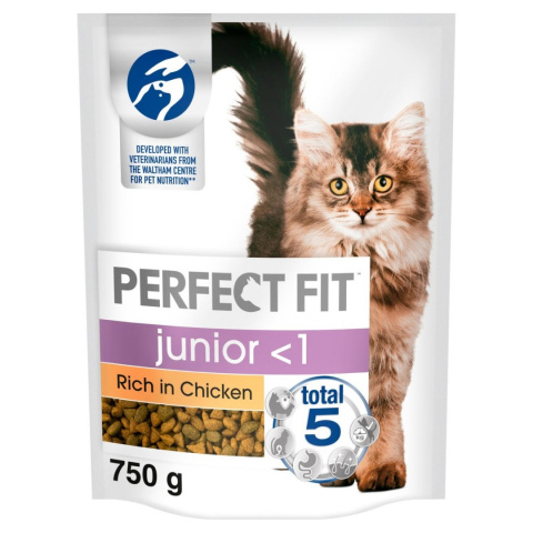 Perfect Fit Junior <1 Bogaty W Kurczaka 750 g