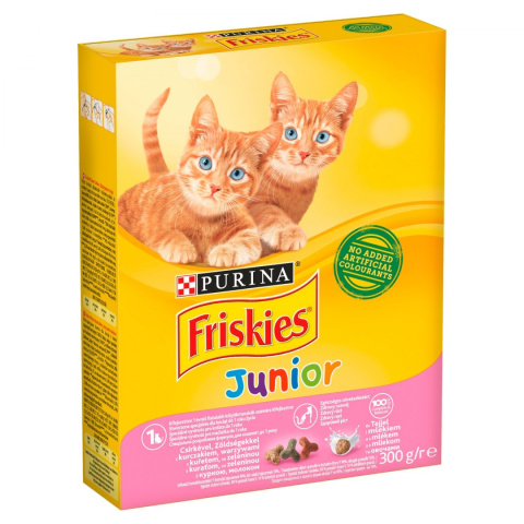 Purina FRISKIES Junior kurczak warzywa kot 300g