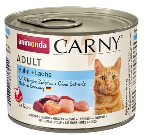 Animonda Carny Adult Kurczak + Łosoś puszka 200g Animonda Carny Adult Kurczak + Łosoś puszka 200g