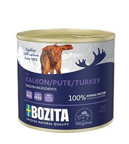 Bozita Dog Pasztet z indykiem puszka 625g