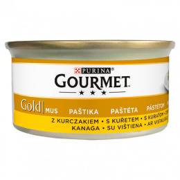 Purina GOURMET GOLD mus z drobiem 85g