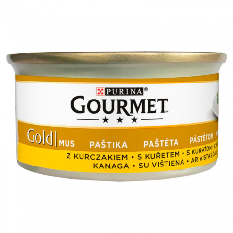 Purina GOURMET GOLD mus z drobiem 85g