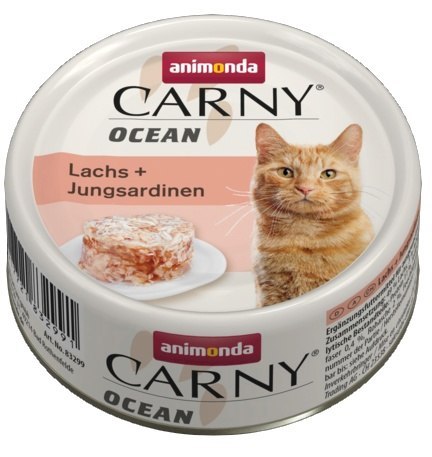 Animonda Carny Ocean łosoś i sardynki 80g Animonda Carny Ocean łosoś i sardynki 80g