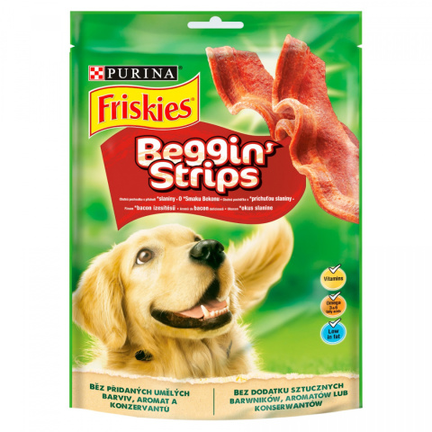 Purina FRISKIES Beggin Strips bekon dla psa 120g Purina FRISKIES Beggin Strips bekon dla psa 120g
