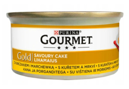 Gourmet Gold Savoury Cake kurczak marchewka 85g