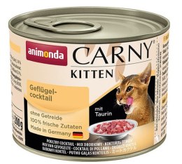 Animonda Carny Kitten Koktajl Drobiowy puszka 200g