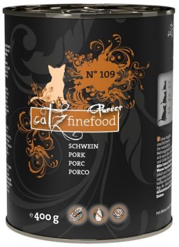 Catz Finefood Purrrr N.109 Wieprzowina puszka 400g