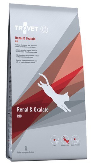 Trovet RID Renal & Oxalate dla kota 500g Trovet RID Renal & Oxalate dla kota 500g
