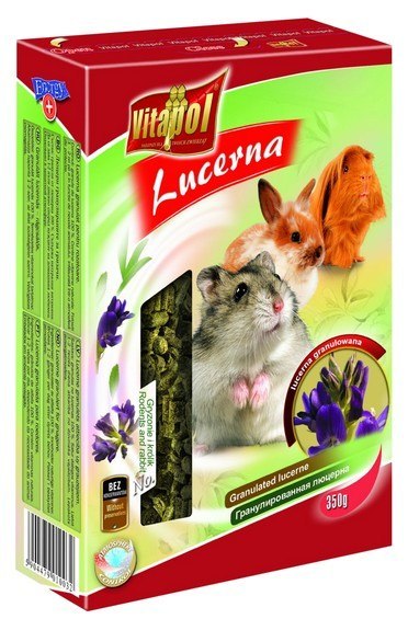 Vitapol Lucerna granulowana dla gryzoni 350g / 600ml [1003]