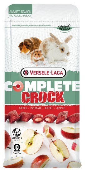 Versele-Laga Crock Complete Apple przysmak z jabłkiem dla gryzoni 50g Versele-Laga Crock Complete Apple przysmak z jabłkiem dla gryzoni 50g