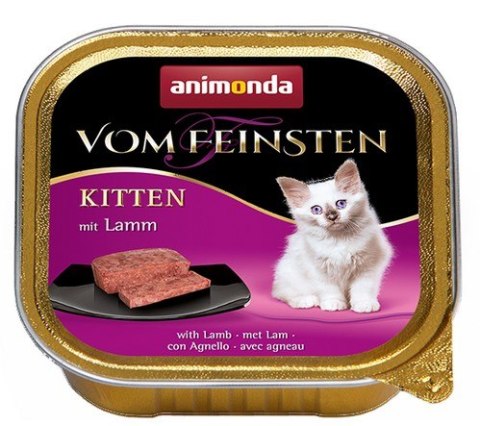 Animonda vom Feinsten Cat Kitten z Jagnięciną tacka 100g Animonda vom Feinsten Cat Kitten z Jagnięciną tacka 100g