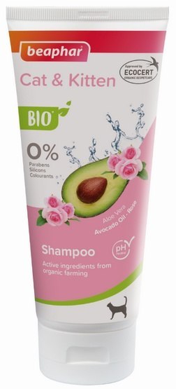 Beaphar BIO Shampoo Cat & Kitten - organiczny szampon dla kotów i kociąt 200ml