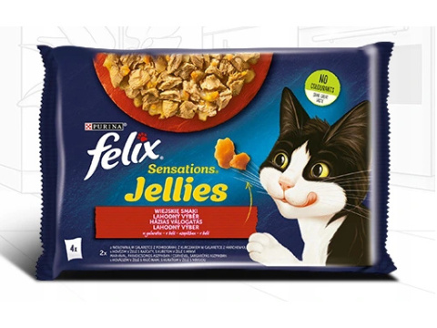 Felix Sensations Jellies wiejskie smaki 4x85g