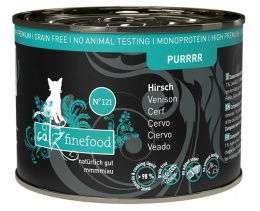 Catz Finefood Purrrr N.121 Jeleń puszka 200g