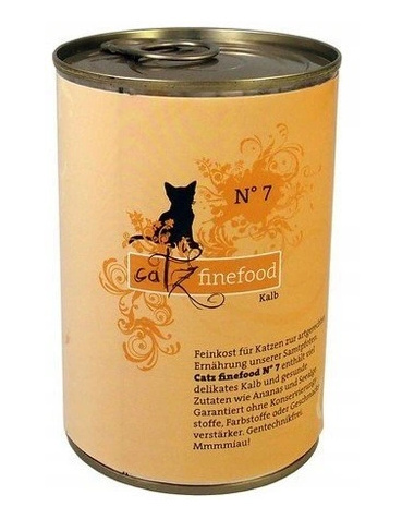 Catz Finefood N.07 Cielęcina puszka 800g dla kota