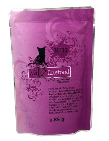 Catz Finefood N.11 Jagnięcina Królik saszetka 85g