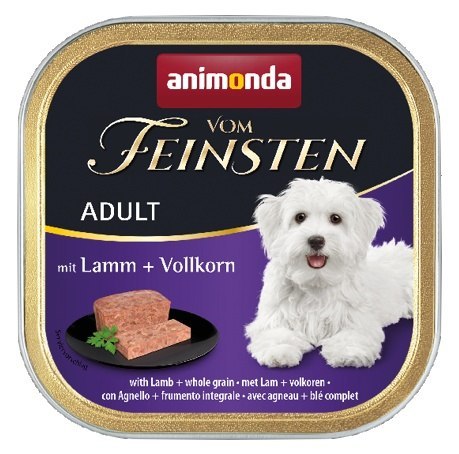 Animonda vom Feinsten Dog Adult Jagnięcina i Ziarna 150g Animonda vom Feinsten Dog Adult Jagnięcina i Ziarna 150g