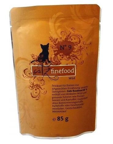 Catz Finefood N.09 Dziczyzna saszetka 85g