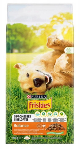 Purina FRISKIES Balance karma dla psa kurczak 10kg