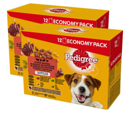 PEDIGREE mokra karma psa mix smaków 24x100g