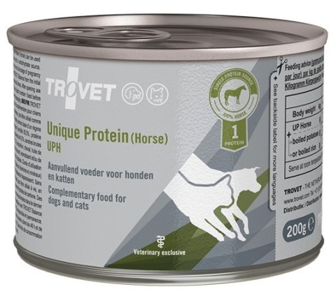 Trovet Unique Protein UPH Konina dla psa i kota puszka 200g Trovet Unique Protein UPH Konina dla psa i kota puszka 200g