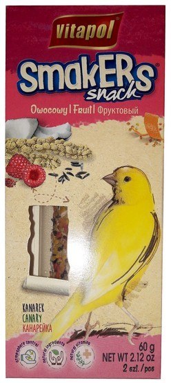 Vitapol Smakers dla kanarka - owocowy 2szt [2510]