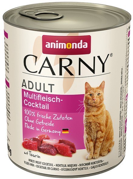 Animonda Carny Adult Mix Mięsny puszka 800g Animonda Carny Adult Mix Mięsny puszka 800g