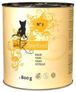 Catz Finefood Classic N.07 Cielęcina puszka 800g