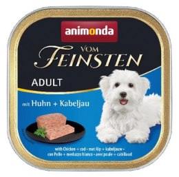 Animonda vom Feinsten Dog Adult Drób i Dorsz tacka 150g