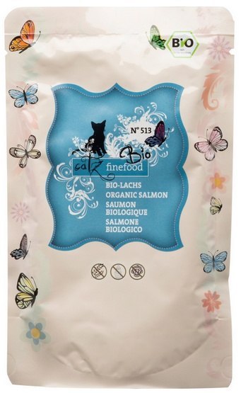 Catz Finefood Bio N.513 Łosoś saszetka 85g Catz Finefood Bio N.513 Łosoś saszetka 85g