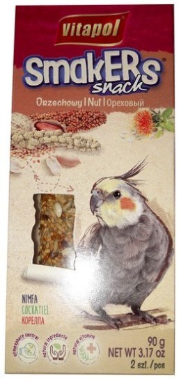 Vitapol Smakers dla nimfy - orzechowy 2szt [2207]
