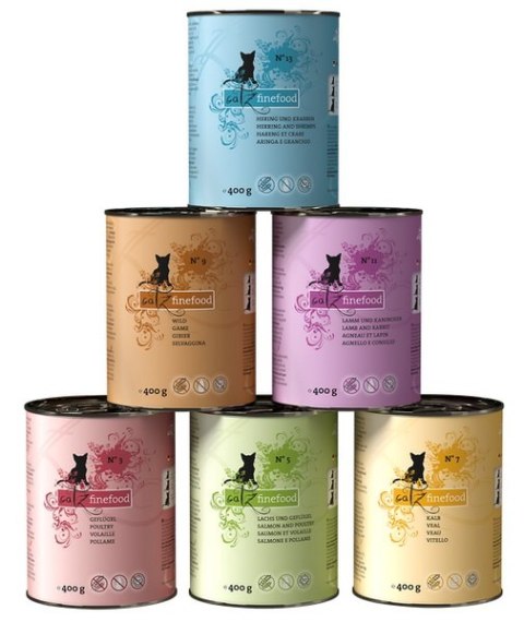 Catz Finefood Classic Collection I puszki N.03-13 6x400g Catz Finefood Classic Collection I puszki N.03-13 6x400g