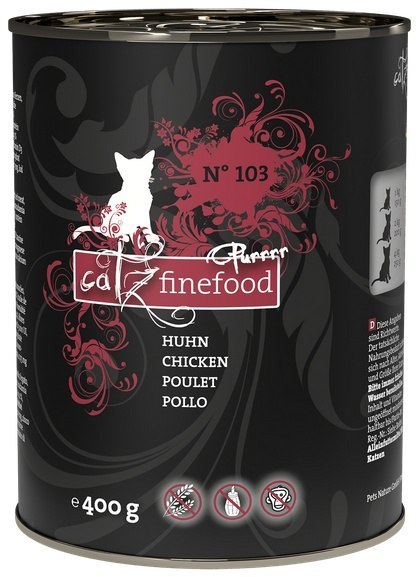 Catz Finefood Purrrr N.103 Drób puszka 400g Catz Finefood Purrrr N.103 Drób puszka 400g