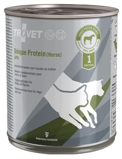 Trovet Unique Protein UPH Konina dla psa i kota puszka 800g Trovet Unique Protein UPH Konina dla psa i kota puszka 800g