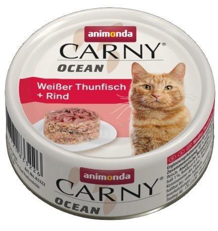 Animonda Carny Ocean tuńczyk i wołowina 80g Animonda Carny Ocean tuńczyk i wołowina 80g