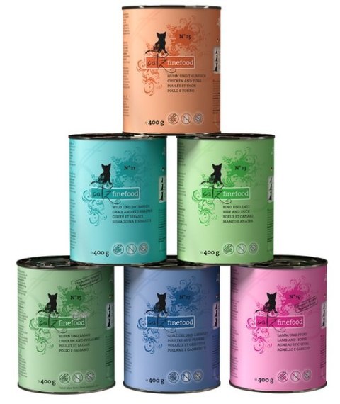 Catz Finefood Classic Collection II puszki N.15-25 6x400g Catz Finefood Classic Collection II puszki N.15-25 6x400g