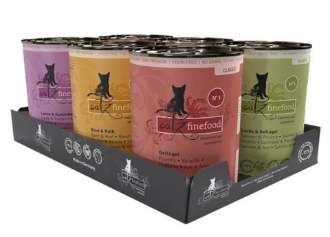 Catz Finefood Classic Collection II puszki N.15-25 6x400g Catz Finefood Classic Collection II puszki N.15-25 6x400g