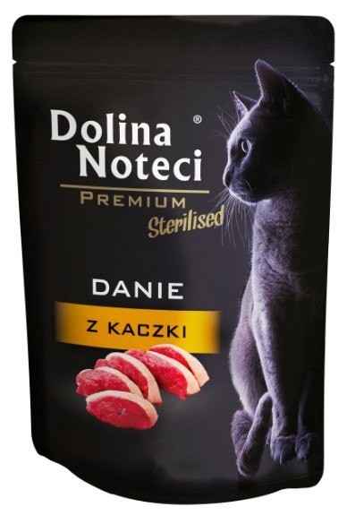 Dolina Noteci Premium Kot Sterilised Danie z kaczki saszetka 85g Dolina Noteci Premium Kot Sterilised Danie z kaczki saszetka 85g