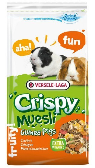 Versele-Laga Crispy Muesli Guinea Pig - pokarm dla świnki morskiej 1kg Versele-Laga Crispy Muesli Guinea Pig - pokarm dla świnki morskiej 1kg