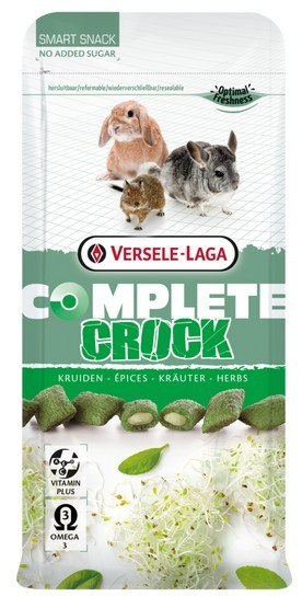 Versele-Laga Crock Complete Herbs Przysmak ziołowy dla gryzoni 50g Versele-Laga Crock Complete Herbs Przysmak ziołowy dla gryzoni 50g