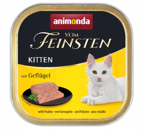 ANIMONDA VOM FEINSTEN KITTEN DRÓB 100G TACKA