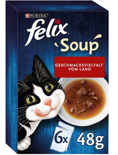 Felix Soup zupa dla kota WIEJSKIE SMAKI 6x48g