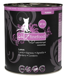 Karma Catz Finefood Purrrr N.111 Jagnięcina 800g